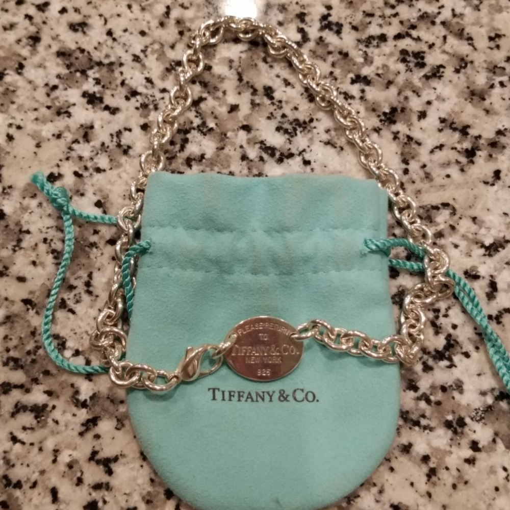 Return to Tiffany Sterling Silver Choker Necklace